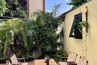 1br apt with garden on west fuxing road  Listing on SmartShanghai housing