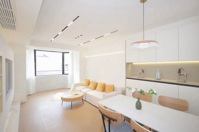 Super modern golden location brand new 1 br M2/7 Jing'an Temple 